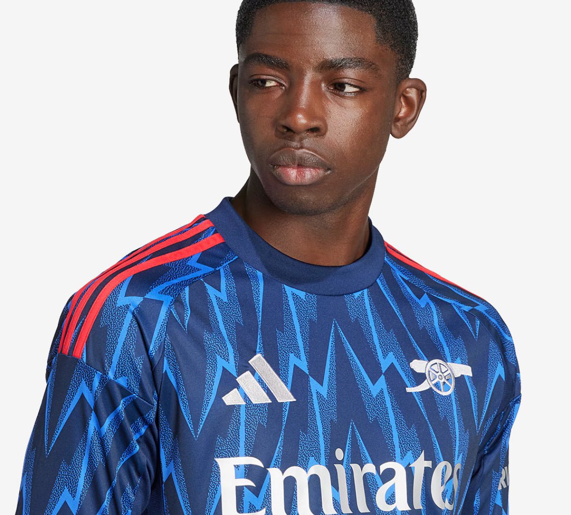 Long Sleeve - Arsenal FC 2025/26 Away Shirt - Fan Version