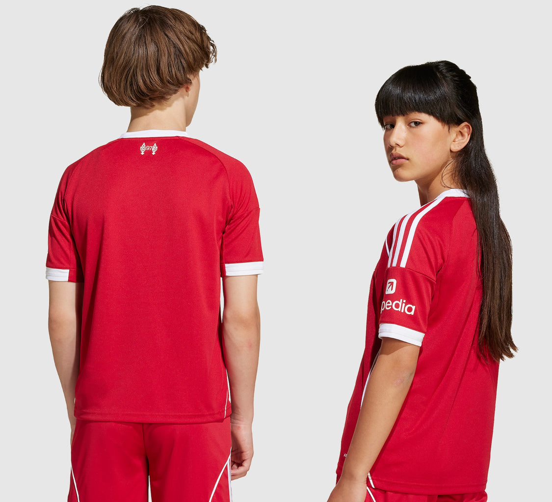 KIDS : Liverpool FC 2025/26 Home (Shirt + Shorts)