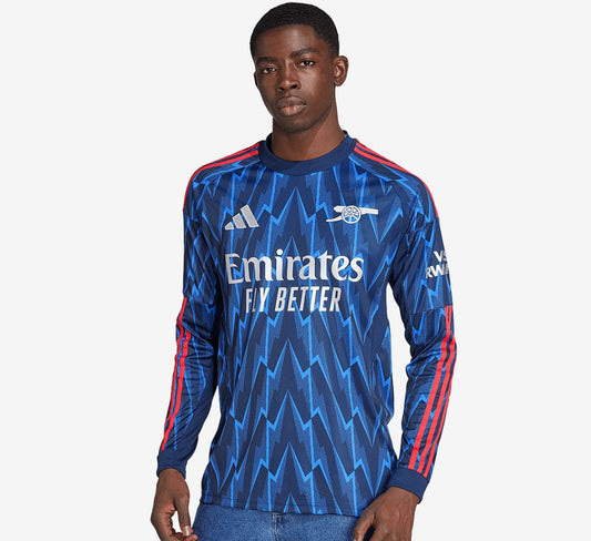 Long Sleeve - Arsenal FC 2025/26 Away Shirt - Fan Version