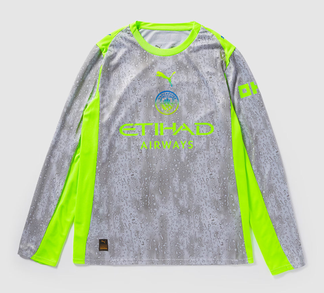 Long Sleeve - Manchester City 2025/26 Third Shirt - Fan Version