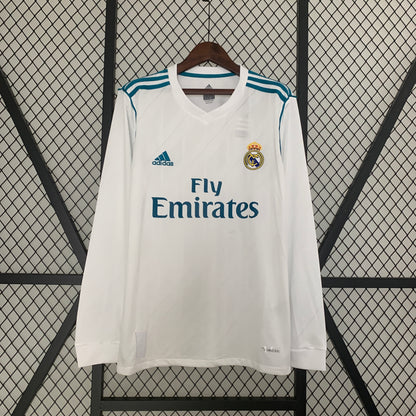 Real Madrid 2017/2018 Home - Long Sleeve