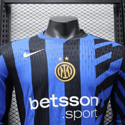 Inter Milan 2024/2025 Home - Long Sleeve