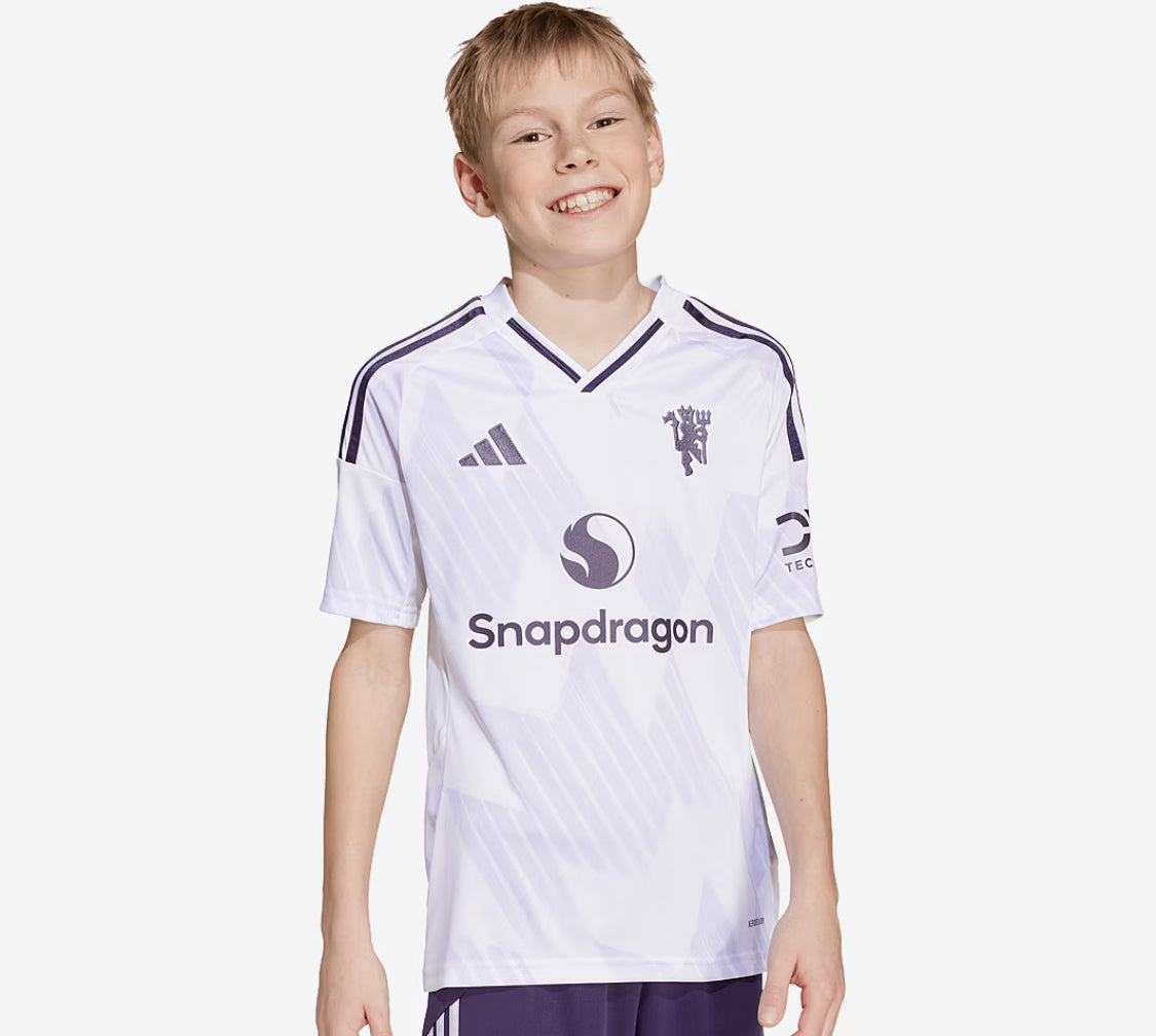 KIDS : Manchester United 2025/26 Away Kit (Shirt + Shorts)