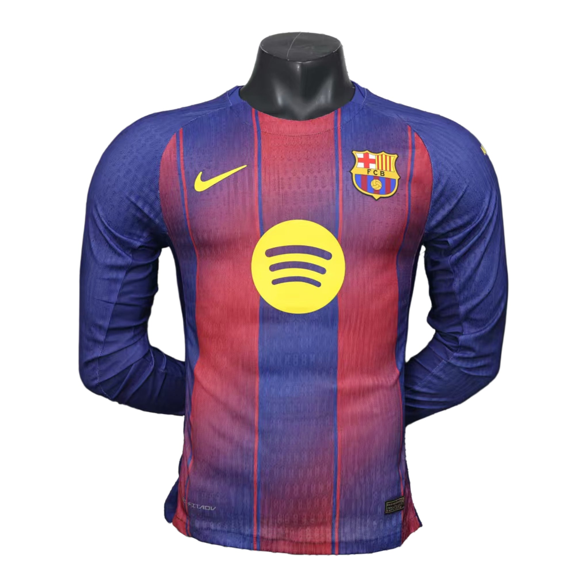 Long Sleeve - FC Barcelona 2025/26 Home Shirt - Pro Version