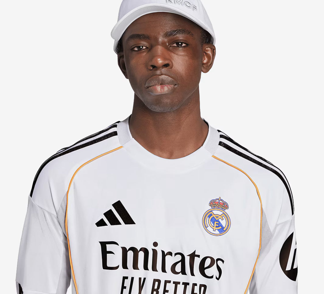 Long Sleeve - Real Madrid 2025/26 Home - Fan Version