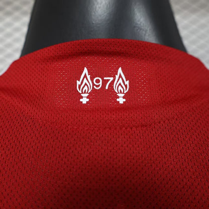 Long Sleeve - Liverpool FC 2025/26 Home Shirt - Pro Version