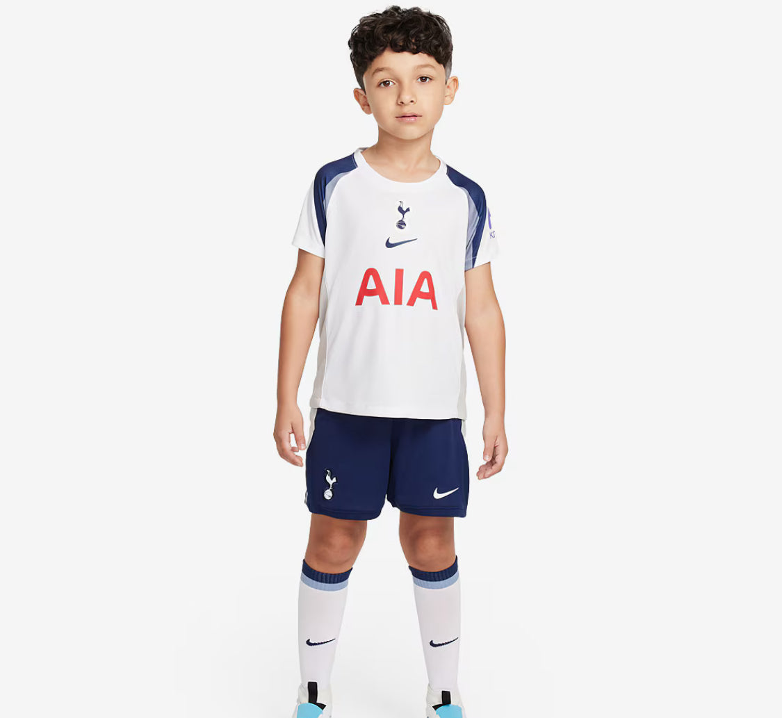 KIDS : Tottenham Hotspur 2025/26 Home Kit (Shirt + Shorts)