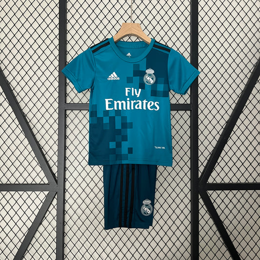 KIDS : Real Madrid 2017/2018 Third Kit