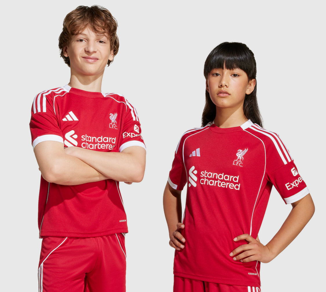 KIDS : Liverpool FC 2025/26 Home (Shirt + Shorts)