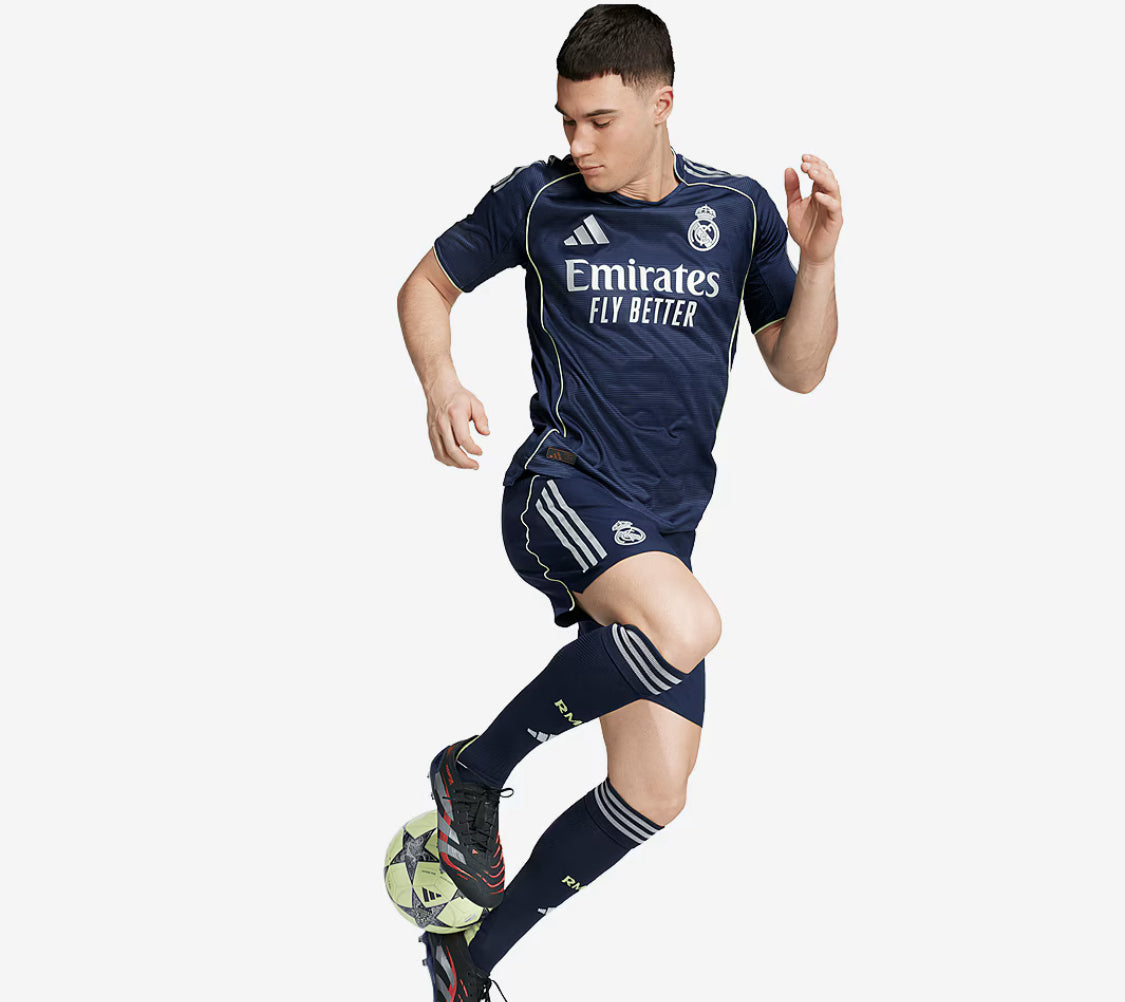 Real Madrid 2025/26 Away Shirt - Pro Version