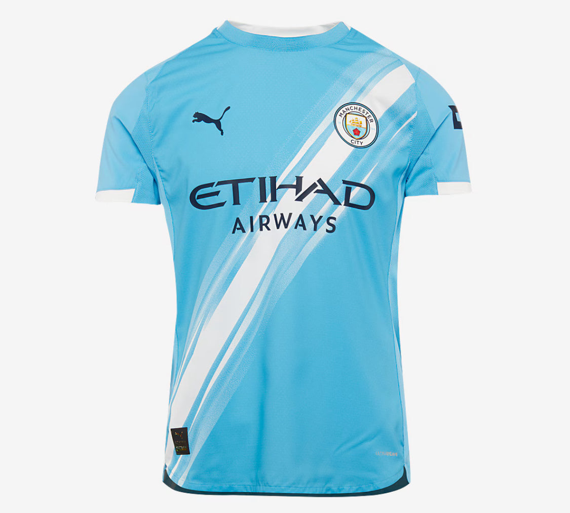 Manchester City 2025/26 Home Shirt - Pro Version