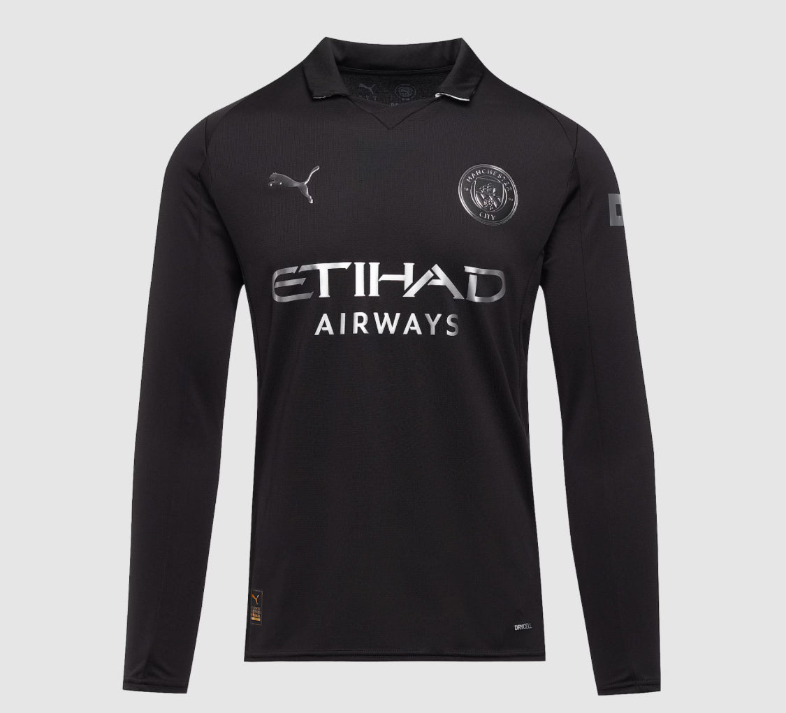Long Sleeve - Manchester City 2025/26 Away Shirt - Fan Version