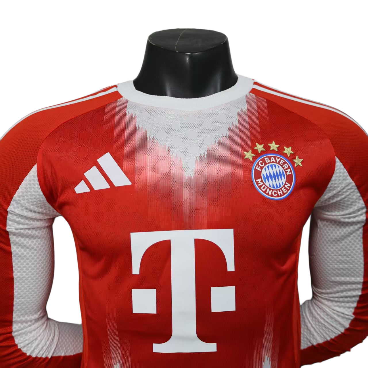 Long Sleeve - Bayern Munich 2025/26 Home Shirt - Pro Version