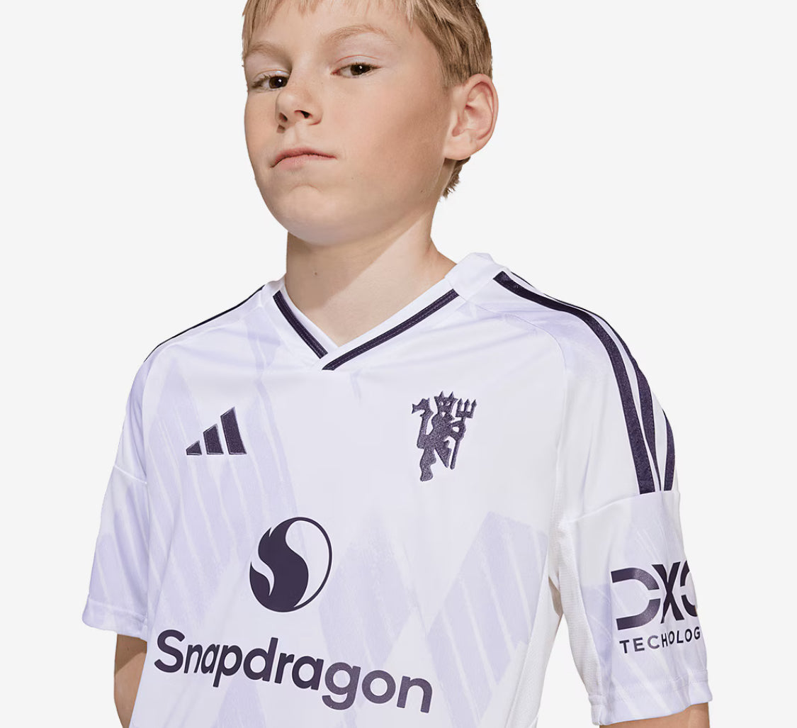 KIDS : Manchester United 2025/26 Away Kit (Shirt + Shorts)