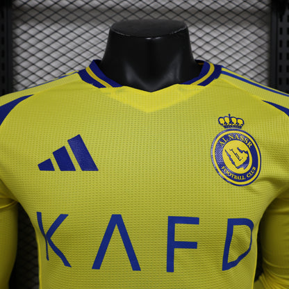 Al Nassr 2024/2025 Home - Long Sleeve