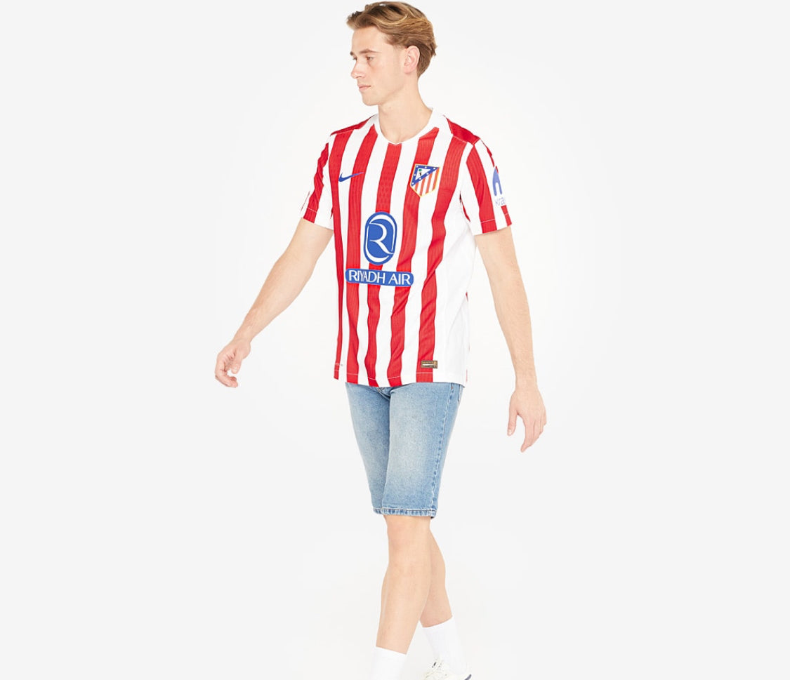Atletico Madrid 2025/26 Home Shirt- Pro Version