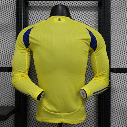 Al Nassr 2024/2025 Home - Long Sleeve