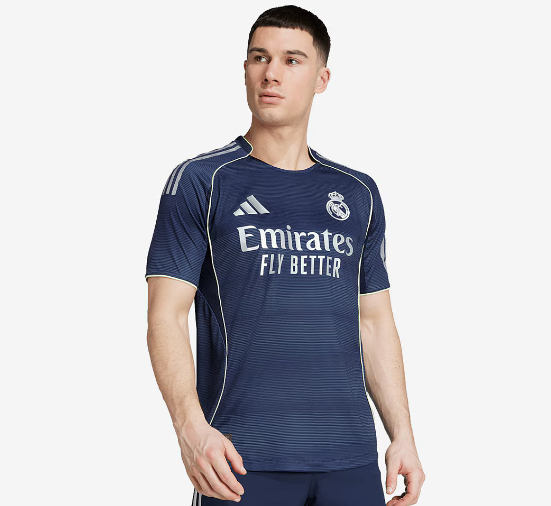 Real Madrid 2025/26 Away Shirt - Pro Version