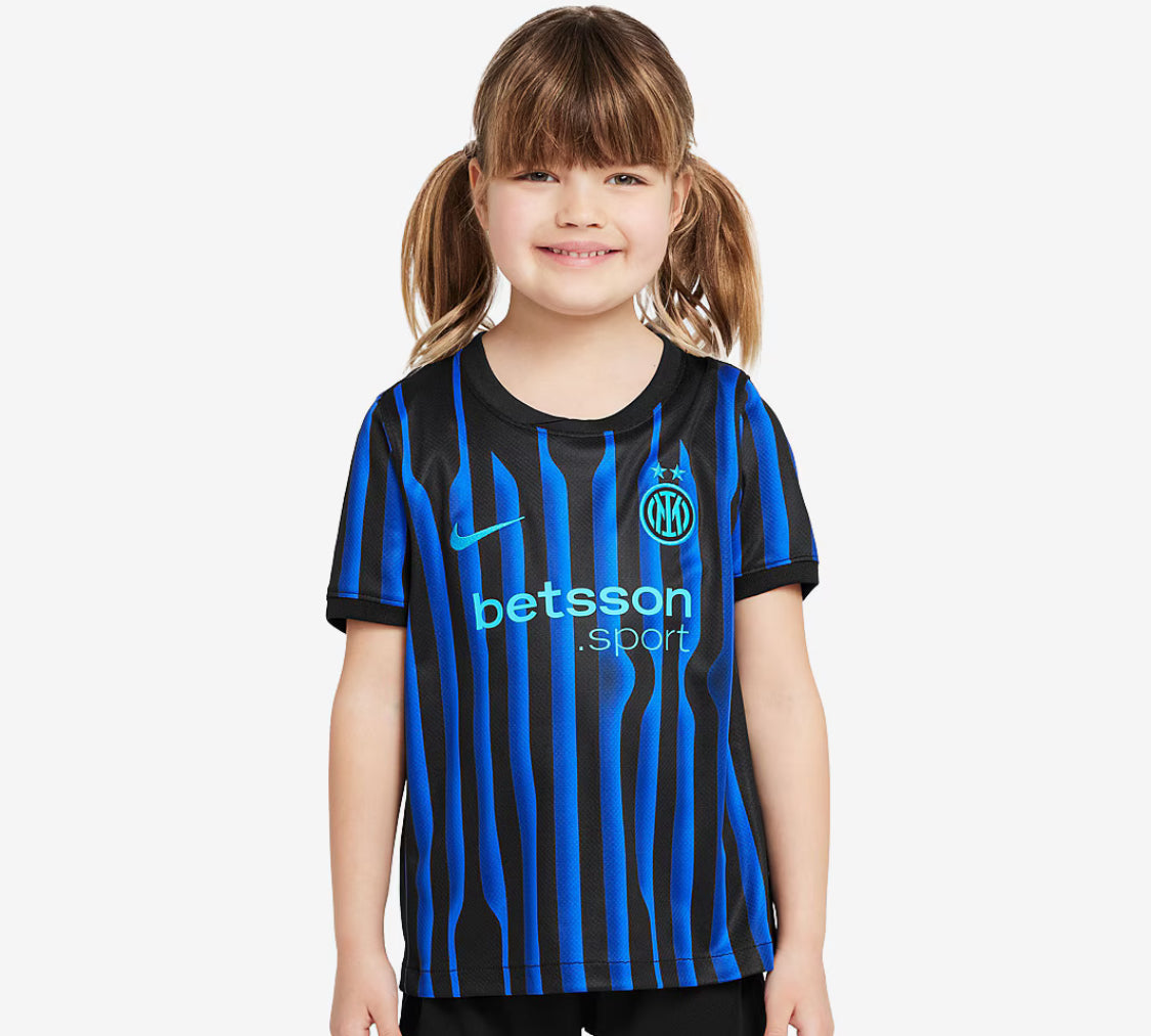 KIDS : Inter Milan 2025/26 Third Kit (Shirt + Shorts)