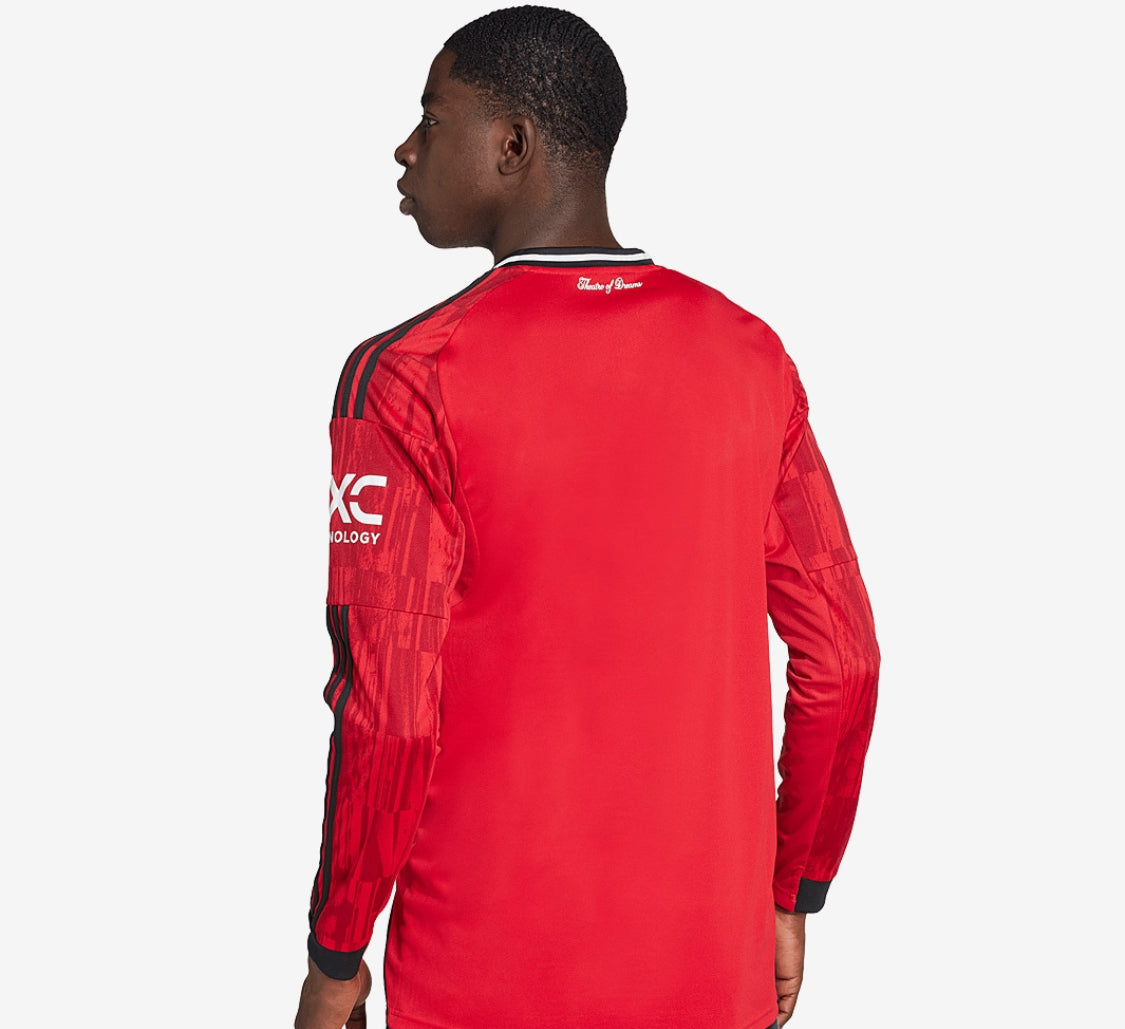 Long Sleeve - Manchester United 2025/26 Home - Fan Version