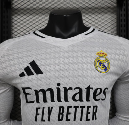 Real Madrid 2024/2025 Home - Long Sleeve