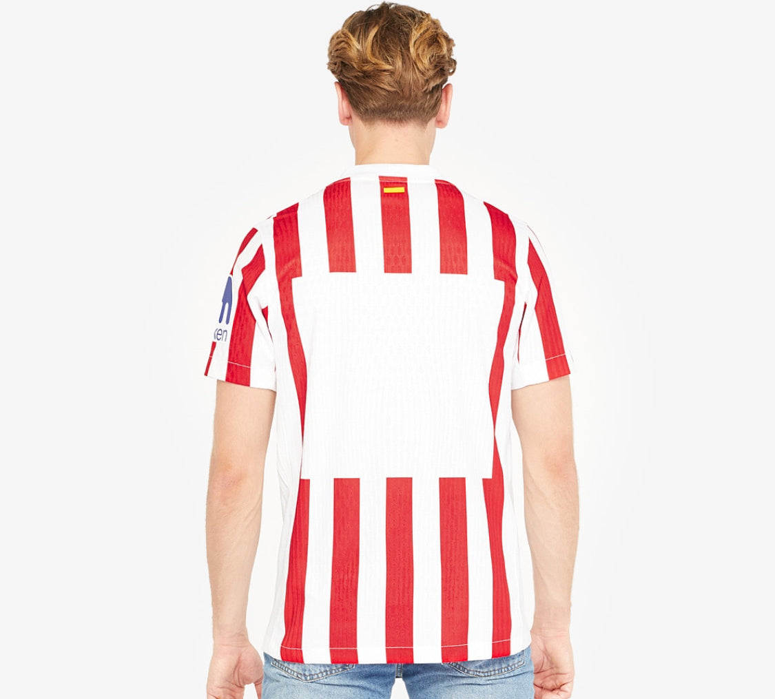 Atletico Madrid 2025/26 Home Shirt- Pro Version