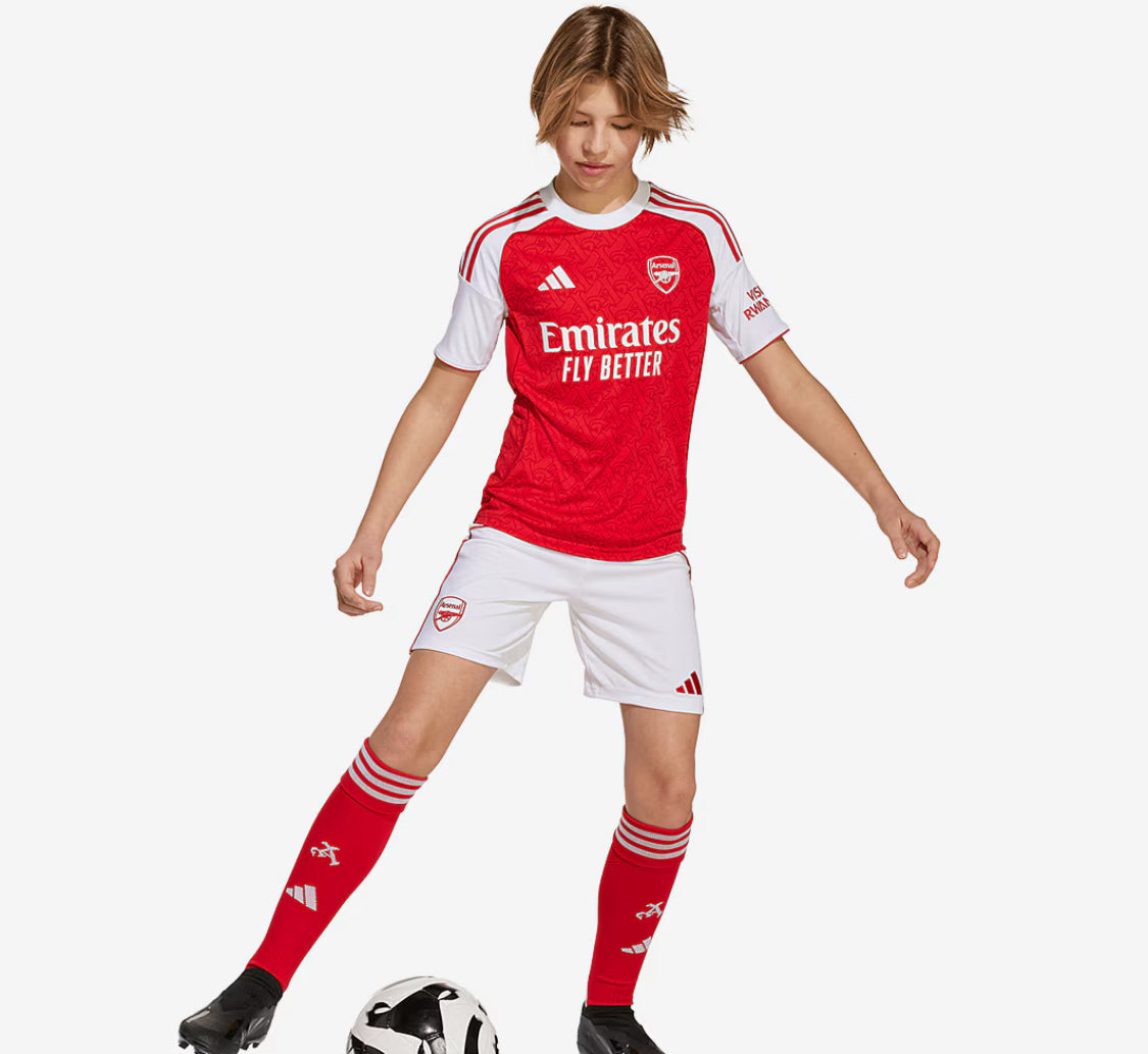 KIDS : Arsenal 2025/26 Home Kit (Shirt & Shorts)