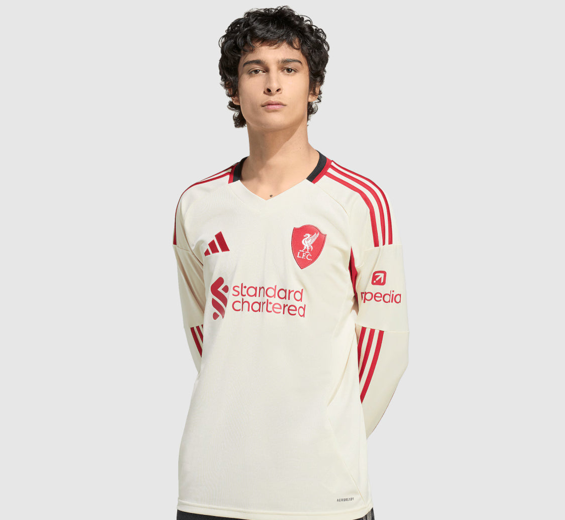 Long Sleeve - Liverpool FC 2025/26 Away Shirt - Fan Version