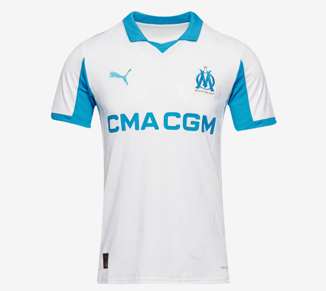 Olympique de Marseille 2025/26 Home Shirt - Fan Version