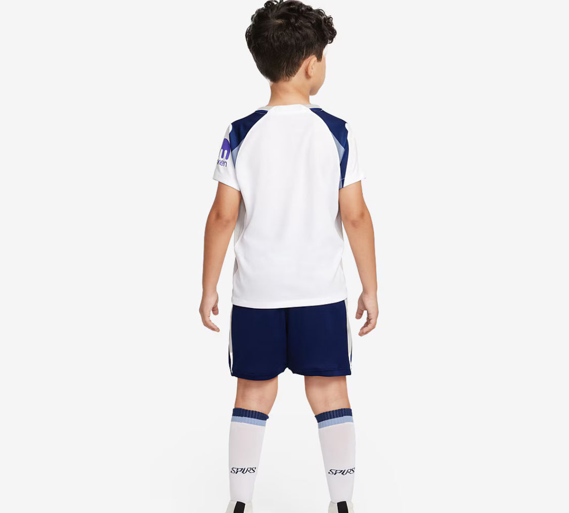 KIDS : Tottenham Hotspur 2025/26 Home Kit (Shirt + Shorts)