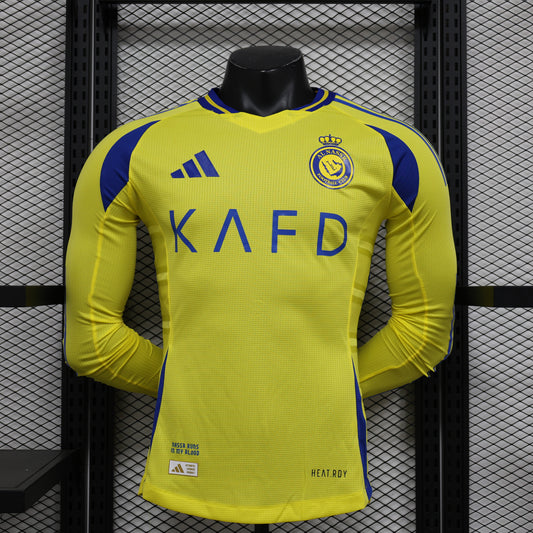 Al Nassr 2024/2025 Home - Long Sleeve