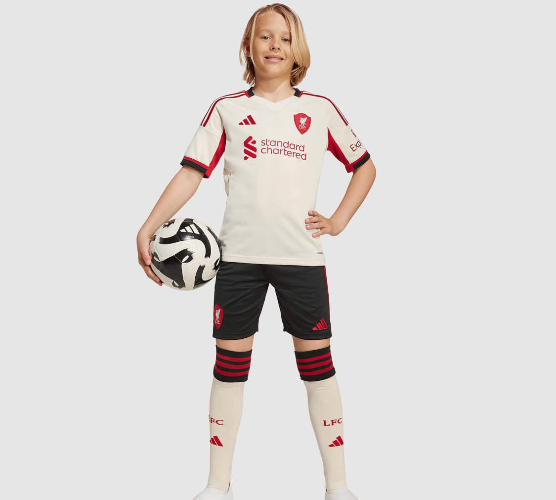 KIDS : Liverpool FC 2025/26 Away (Shirt + Shorts)