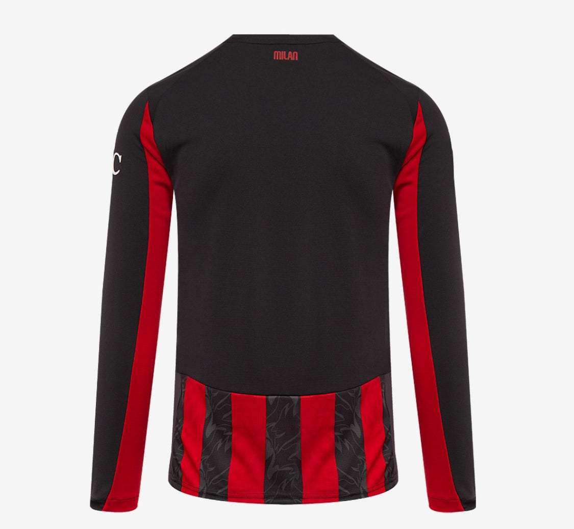 Long Sleeve - AC Milan 2025/26 Home - Fan Version