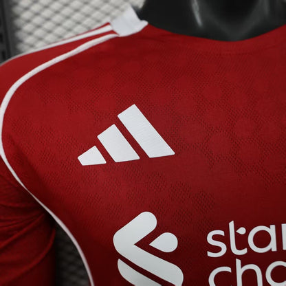 Long Sleeve - Liverpool FC 2025/26 Home Shirt - Pro Version