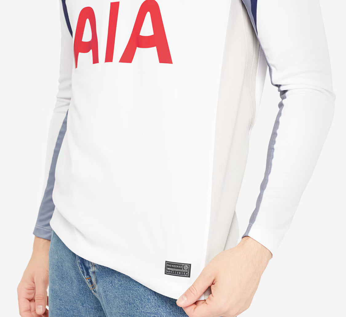 Long Sleeve - Tottenham Hotspur 2025/26 Home - Fan Version