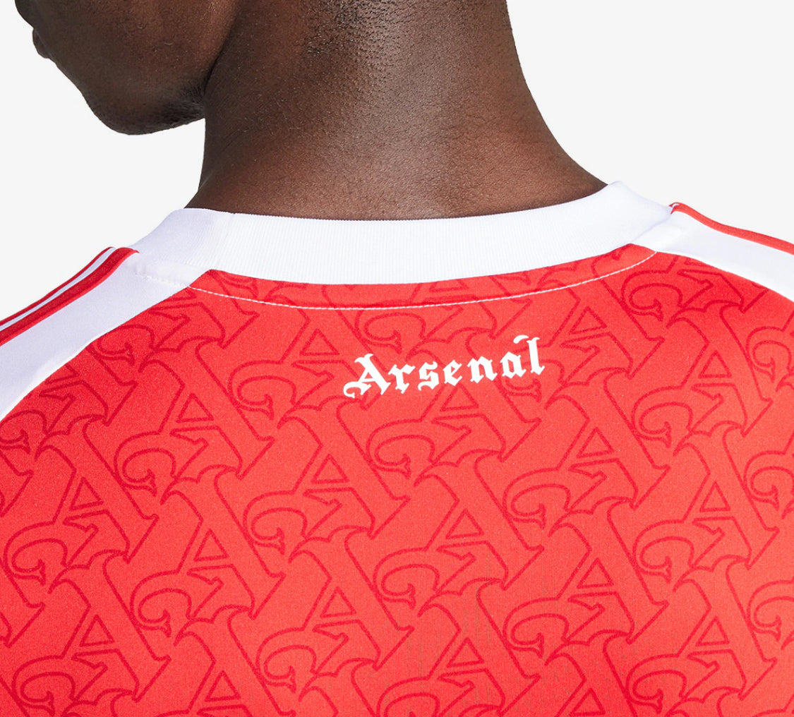 Long Sleeve - Arsenal FC 2025/26 Home Shirt - Fan Version