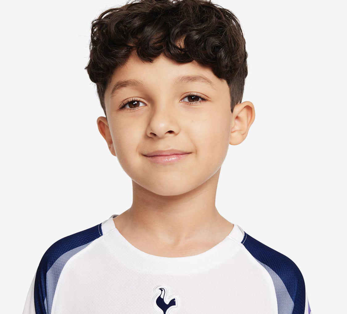 KIDS : Tottenham Hotspur 2025/26 Home Kit (Shirt + Shorts)