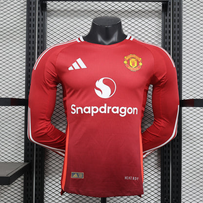 Manchester United 2024/2025 Home - Long Sleeve