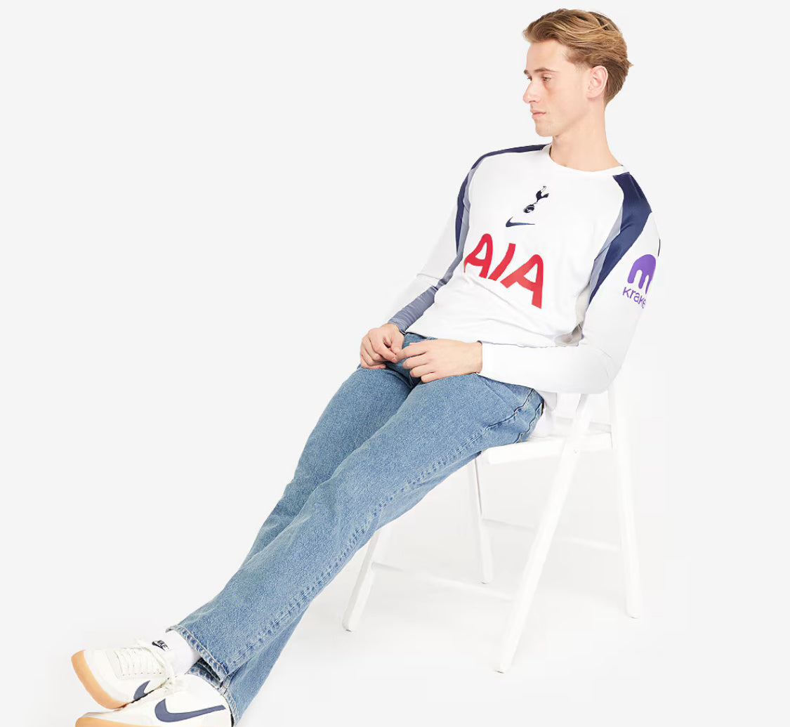 Long Sleeve - Tottenham Hotspur 2025/26 Home - Fan Version