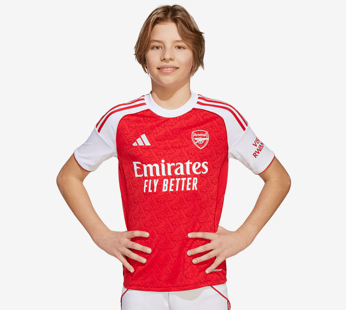 KIDS : Arsenal 2025/26 Home Kit (Shirt & Shorts)