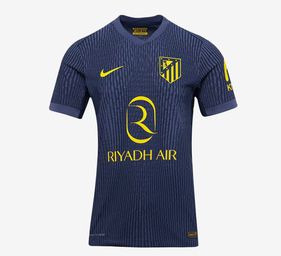 Atletico Madrid 2025/26 Away Shirt - Pro Version