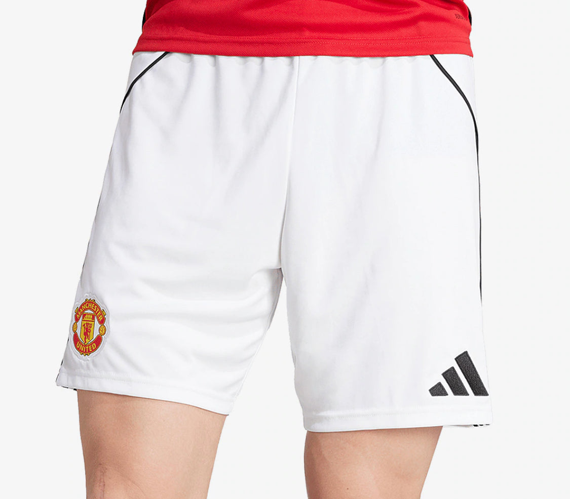 Manchester United 2025/26 Home Shorts - Fan Version