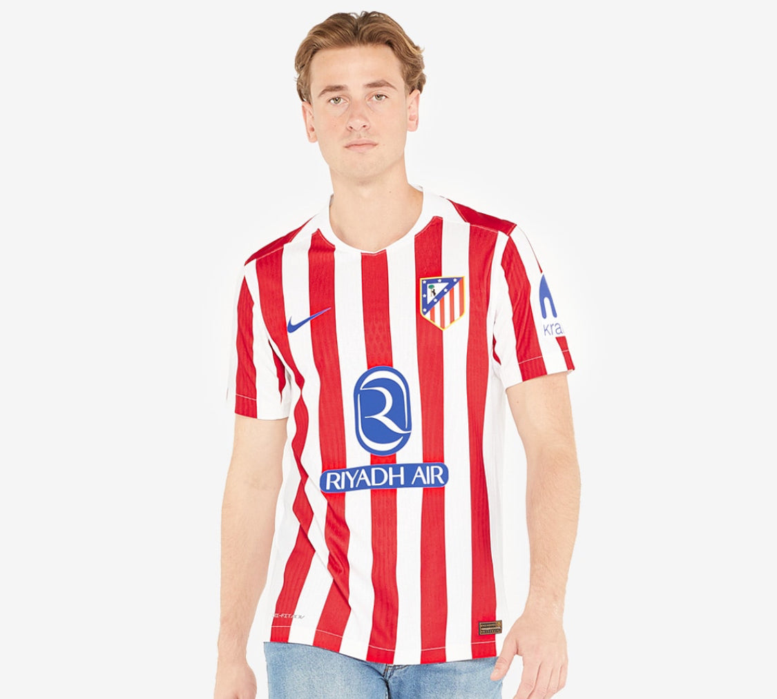 Atletico Madrid 2025/26 Home Shirt- Pro Version