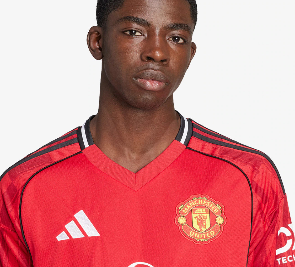 Long Sleeve - Manchester United 2025/26 Home - Fan Version