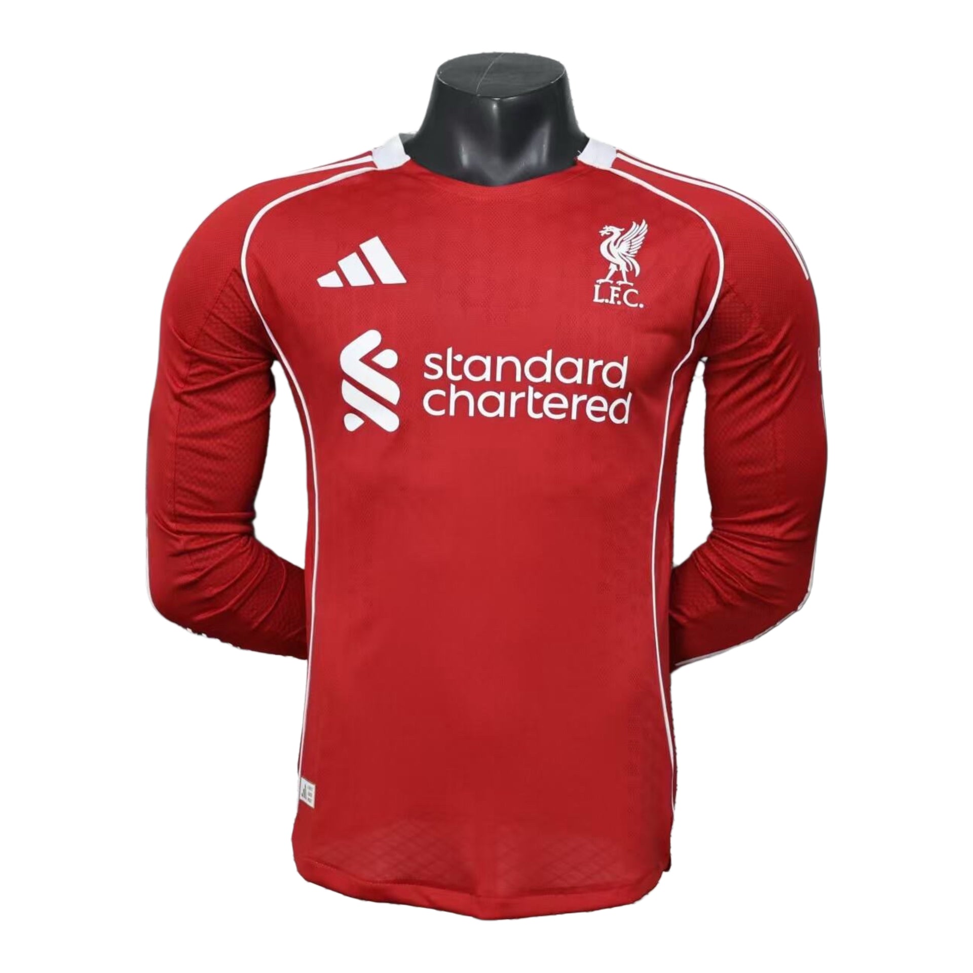 Long Sleeve - Liverpool FC 2025/26 Home Shirt - Pro Version