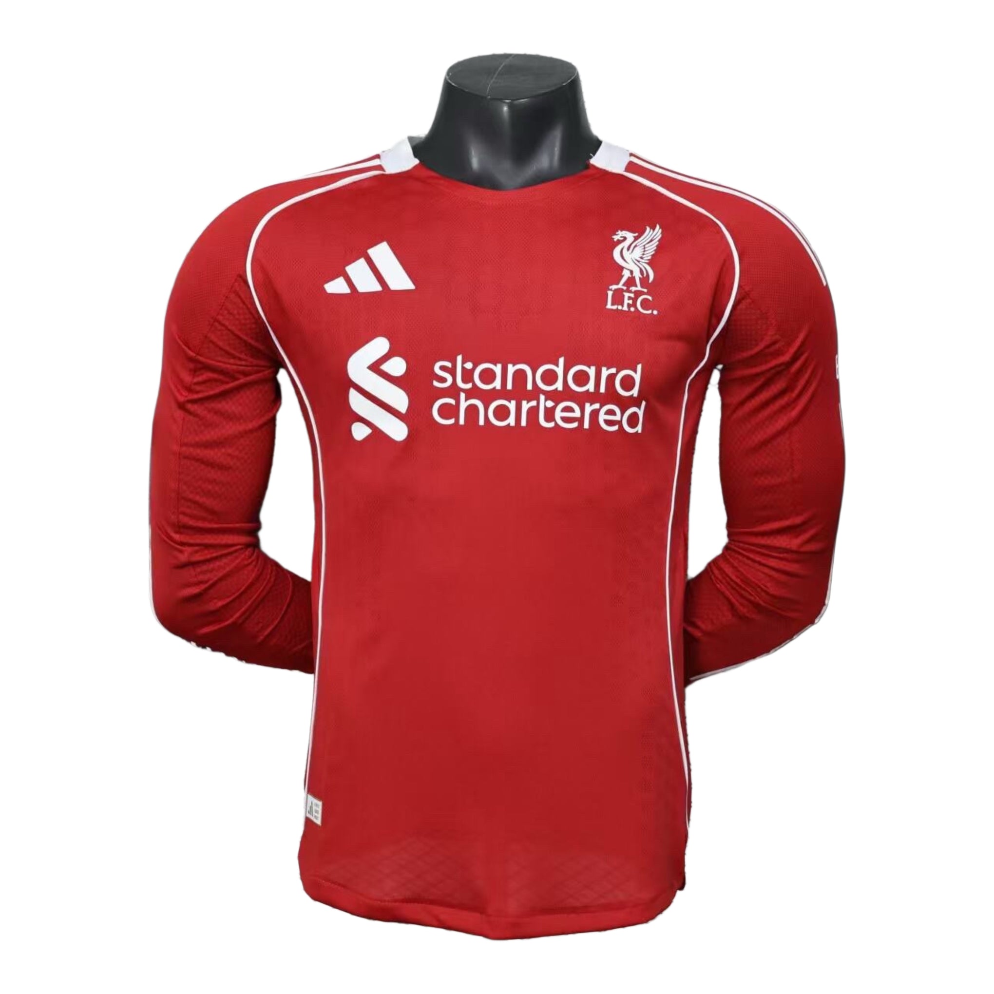 Long Sleeve - Liverpool FC 2025/26 Home Shirt - Pro Version