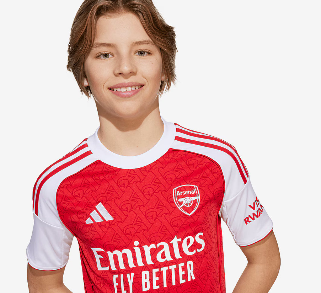 KIDS : Arsenal 2025/26 Home Kit (Shirt & Shorts)