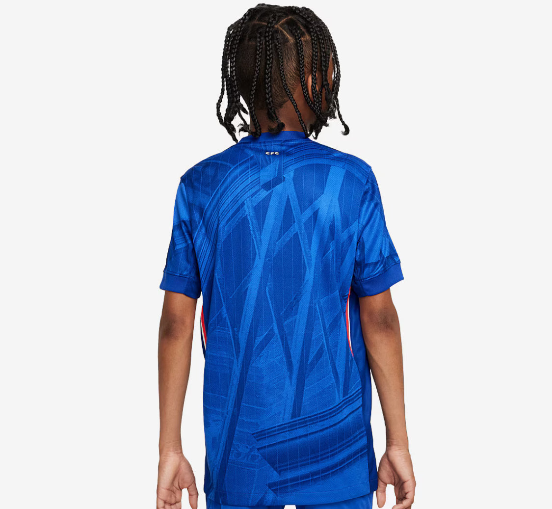 KIDS : Chelsea 2025/26 Home Kit (Shirt + Shorts)