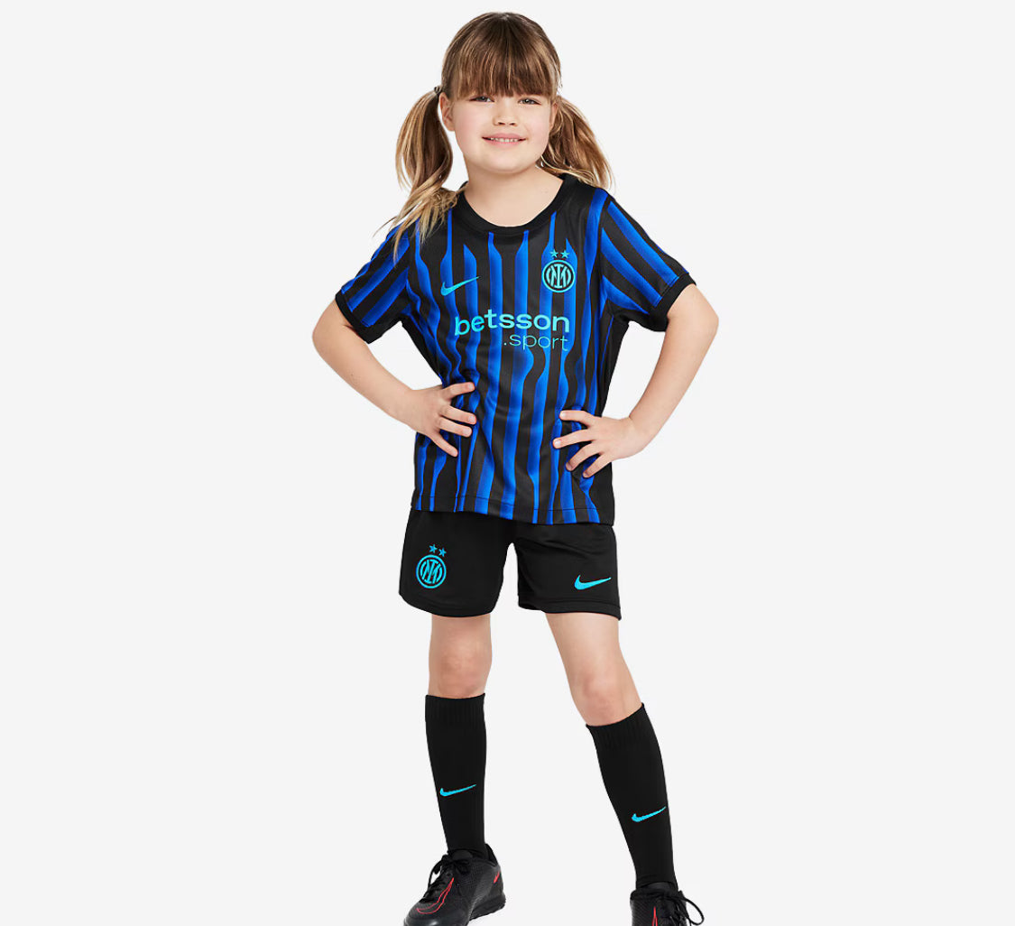 Kids | Inter Milan 2025/26 Third Kit (Shirt + Shorts)