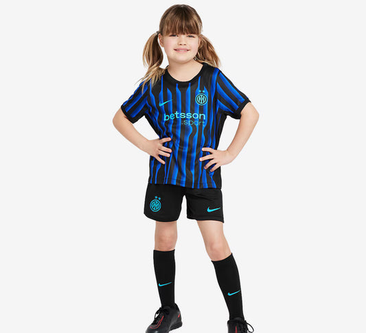 KIDS : Inter Milan 2025/26 Third Kit (Shirt + Shorts)